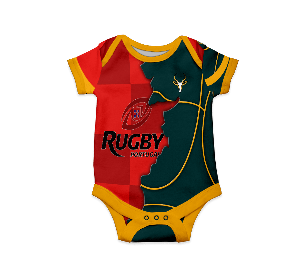 springbok vs portugal baby onesie