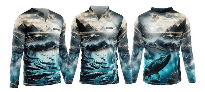 d53 barracuda fishing shirt