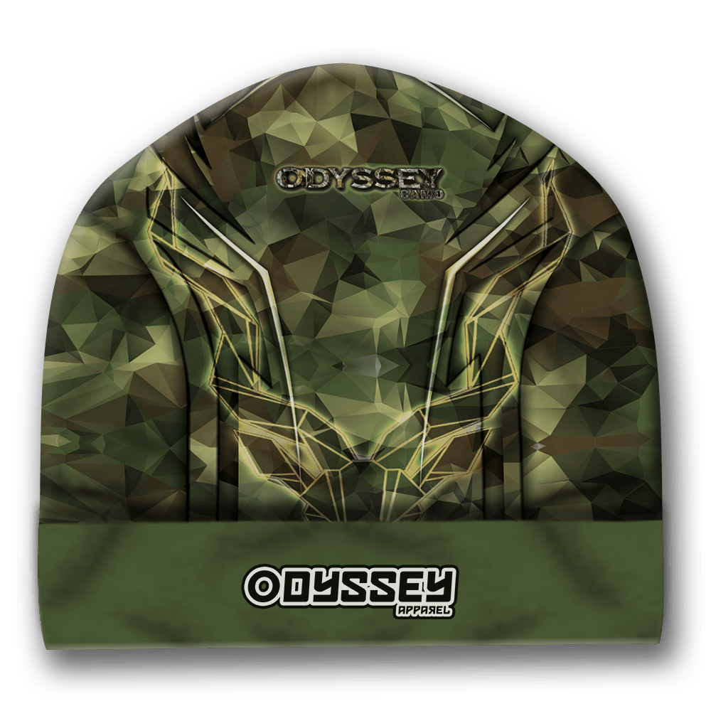 Camo Beanie | Camo Kudu Green