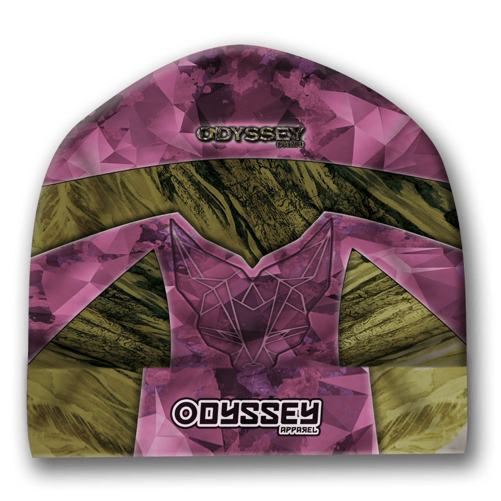 Camo Beanie | Camo Jakkals Pink