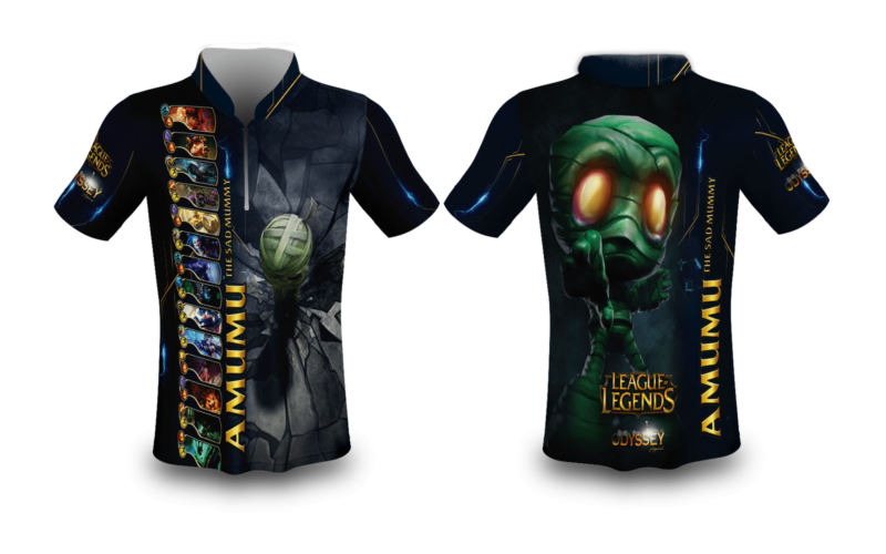 gaming shirt mummy design