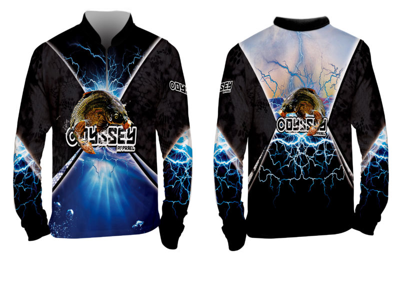 design 23 carp fishing shirt
