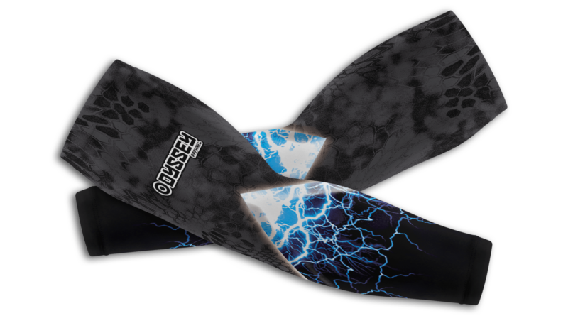Odyssey Arm Sleeves: Design #23 Blue