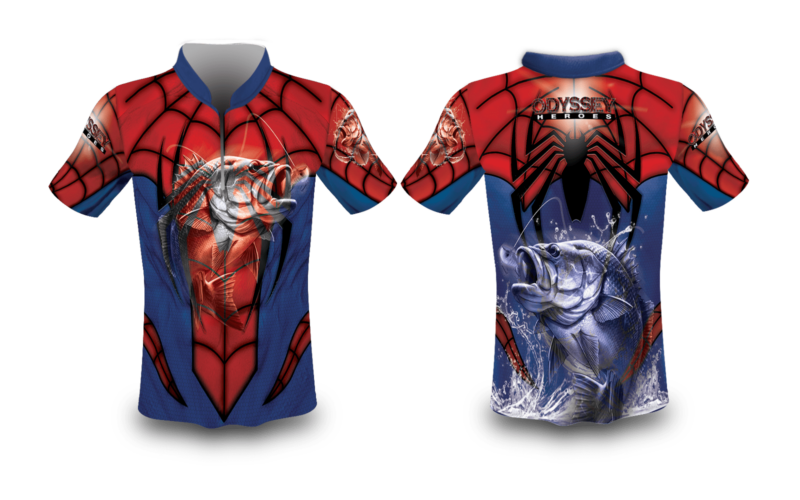 fish heroes bass fishing shirt