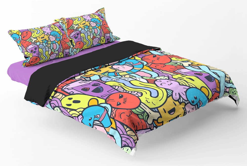 Bedding | Doodle Monster D#13
