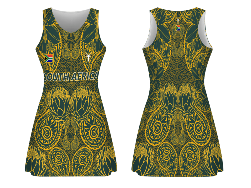 springbok tribal dress