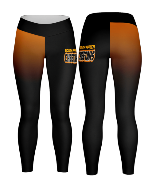 cheetahs mascot leggings