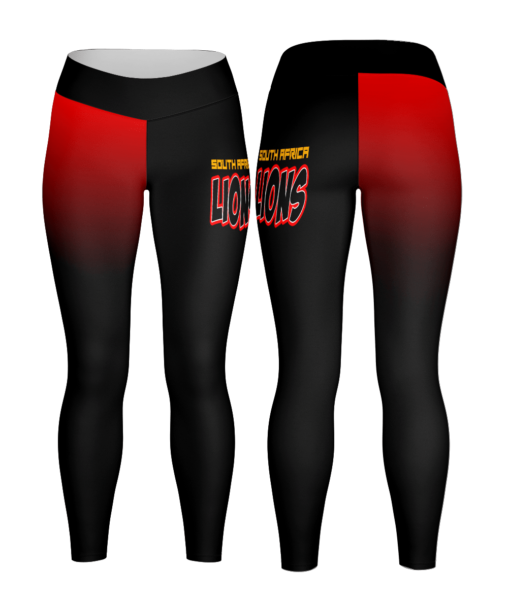 lions mascot leggings