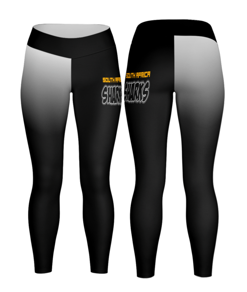 sharks mascot leggings