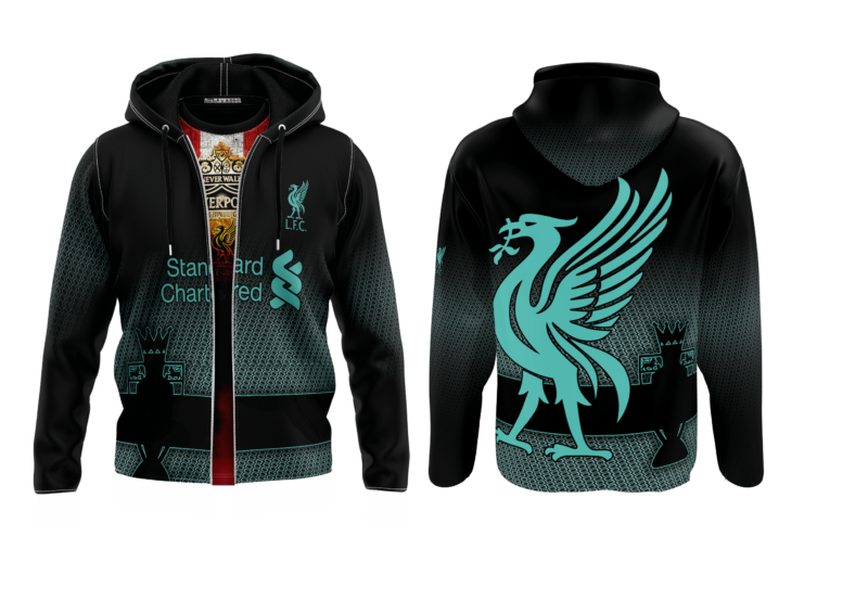 liverpool black hoodie