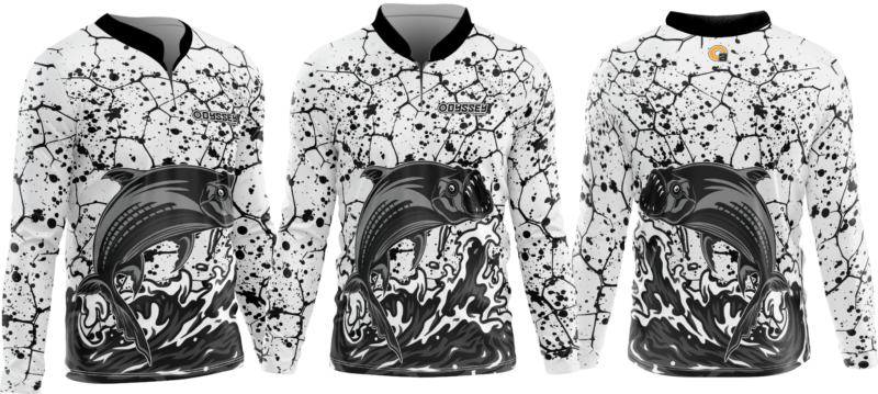 fishing shirt d56 tigerfish