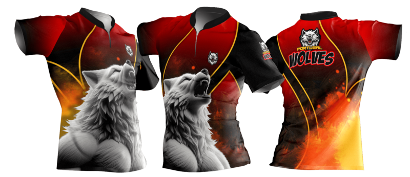 mascot shirt portugal wolves