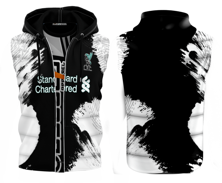 Brush Liverpool Sleeveless Hoodie