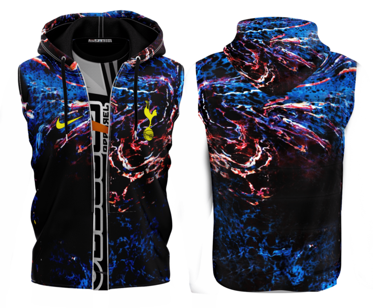 Spurs Away 2021 Sleeveless Hoodie