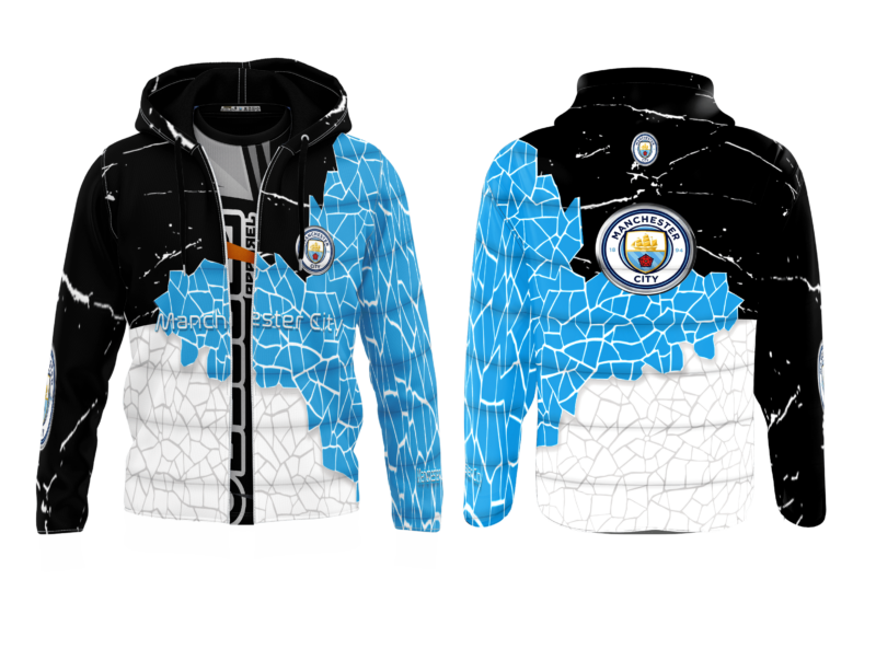 man city hoodie fan design