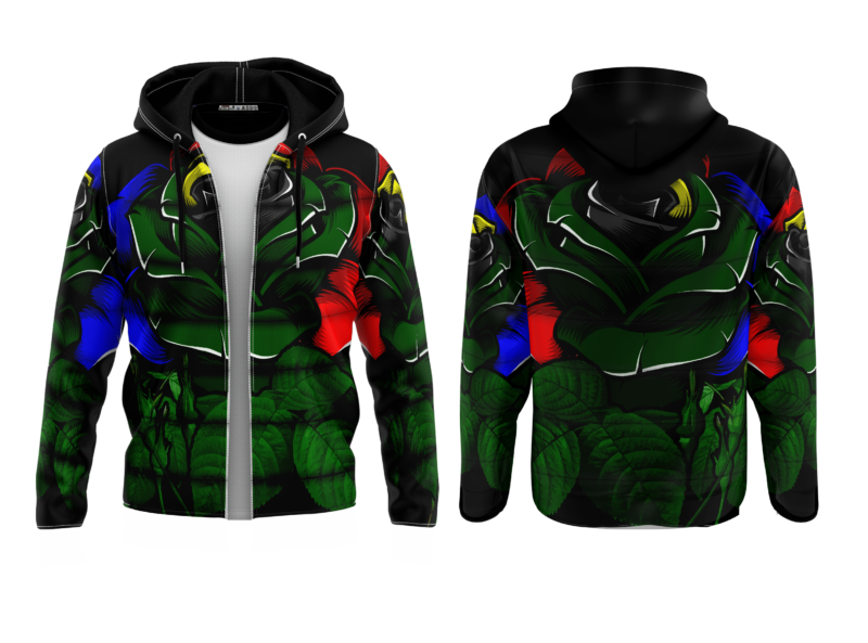 rsa rose hoodie