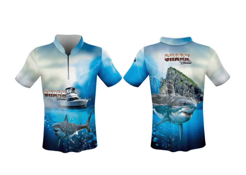fishing shirt d39 shark