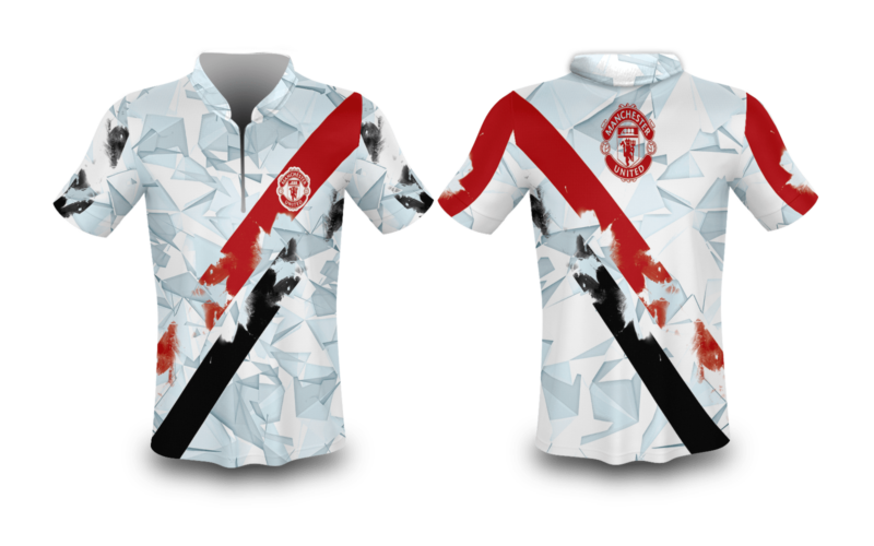 manchester united white shirt