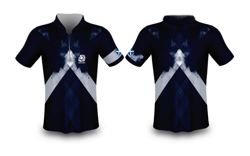 scotland cross rugby shirt
