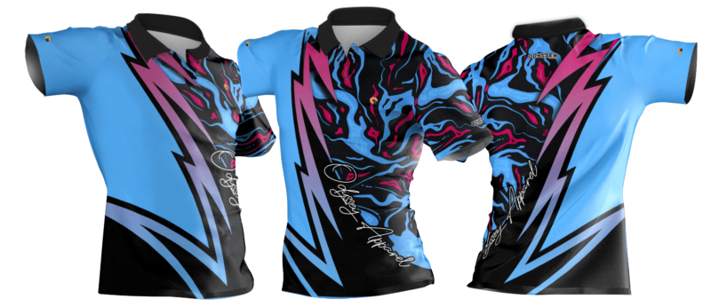 golf shirt thunder blue