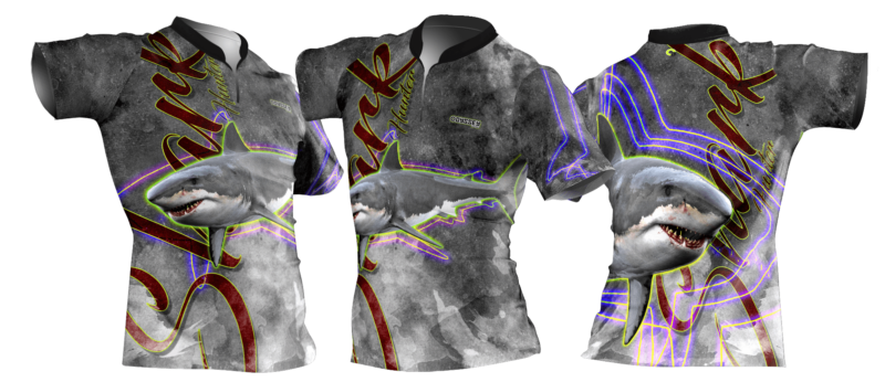 fishing shirt d42 shark