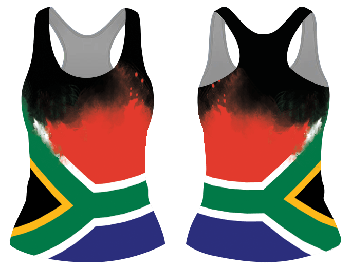 tanktop south african paint flag