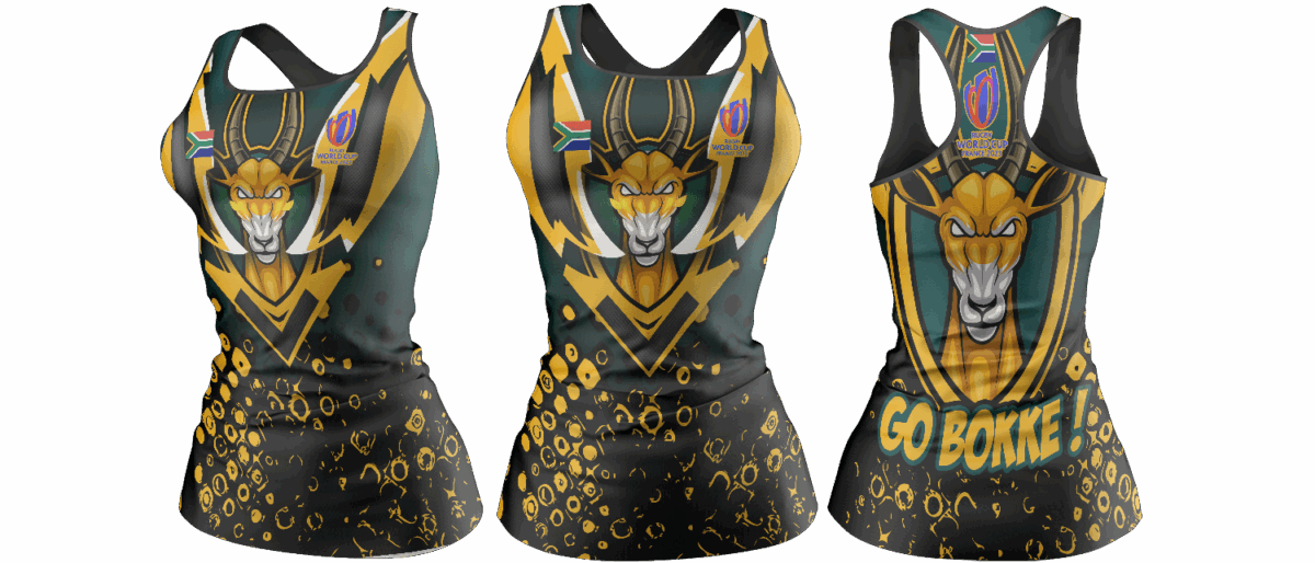 angry springbok tank top