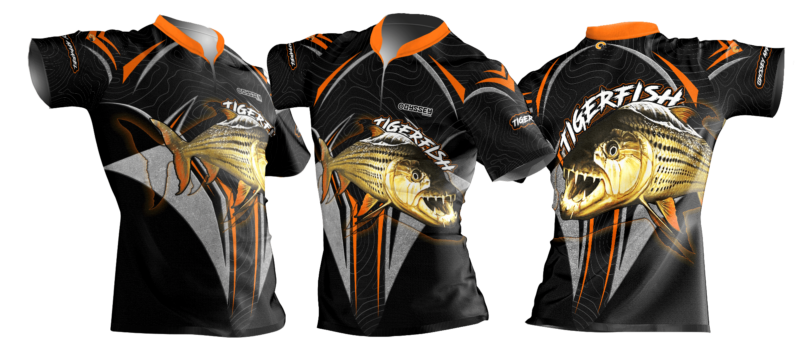 fishing shirt d44 tigerfish black