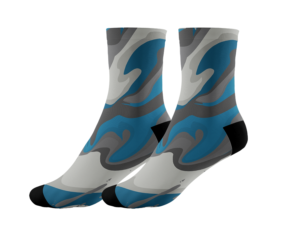 Golf SOCKS | Blue Camo