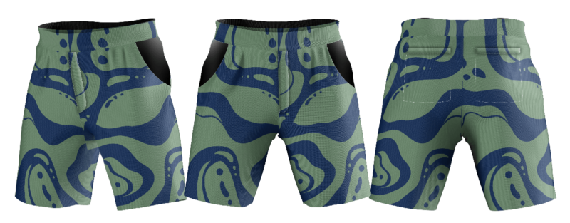 Golf | Shorts | Blue Liquid