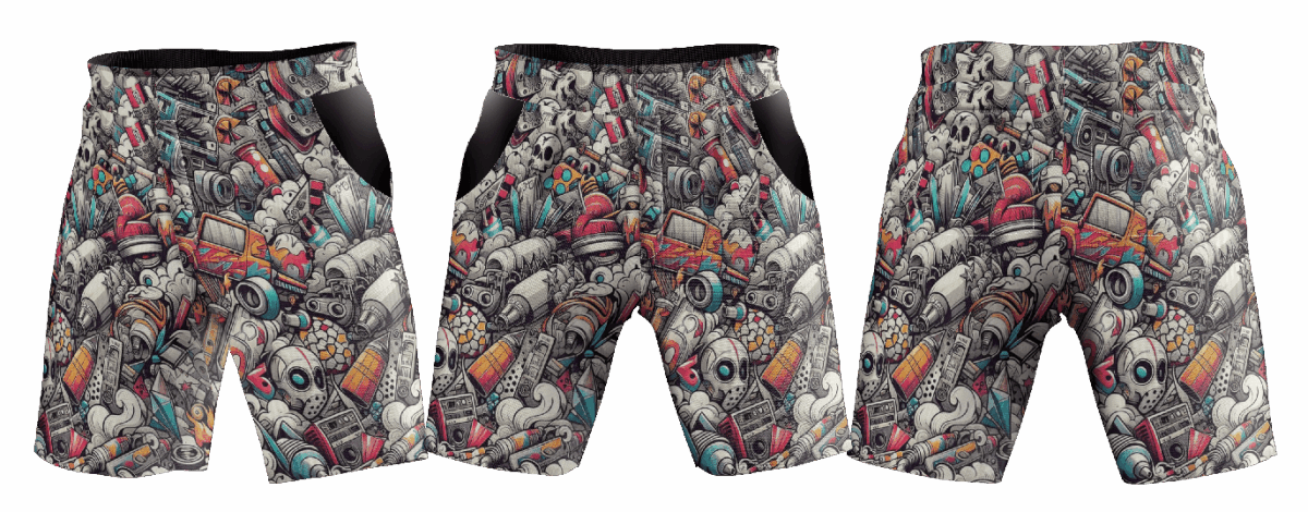 Golf | Shorts | Graffiti Design 2