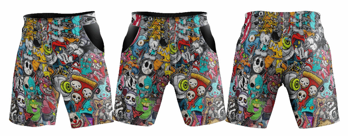 Golf | Shorts | Graffiti Design 1