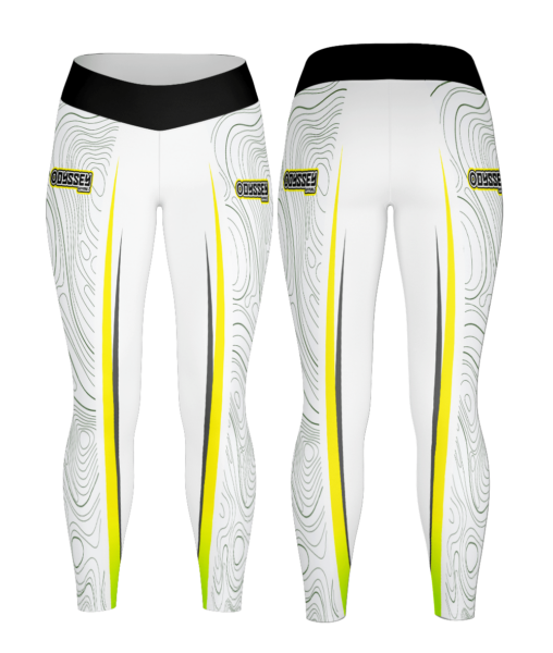 Fishing Leggings | D#58 Tuna White