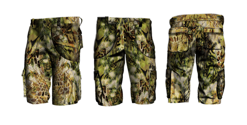 Hunting/Cargo Shorts - Kryptek - D#1
