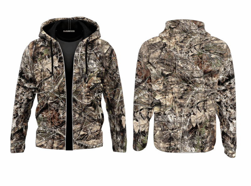 Men's Camo Jacket/Hoodie - Needles