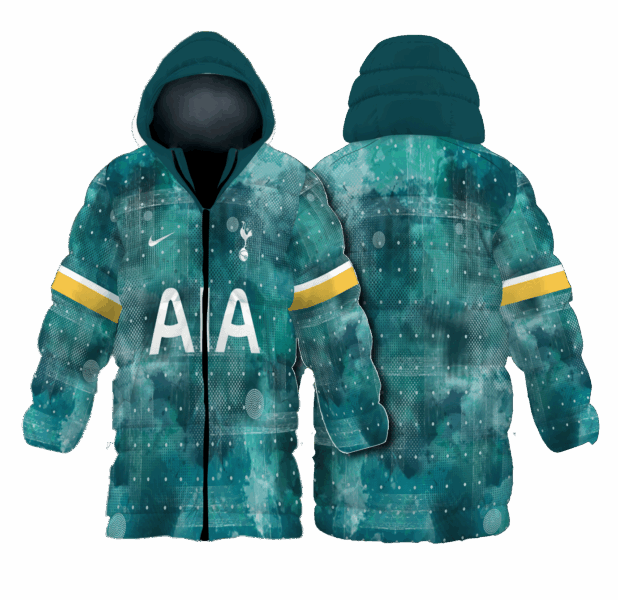 Odyssey Coat - Soccer - Tottenham Teal Dots