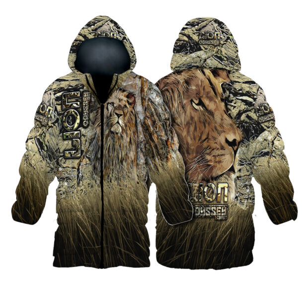 Odyssey Coat - Camo - Grass Range Lion
