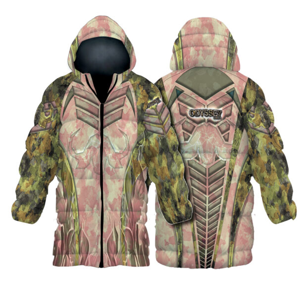 Odyssey Coat - Odyssey Camo - Buffel Pink