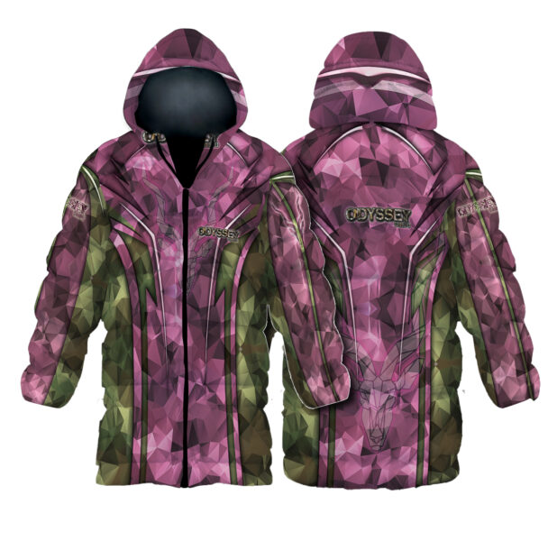 Odyssey Coat - Odyssey Camo - Kudu Pink