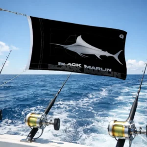 black marlin boat flag south africa