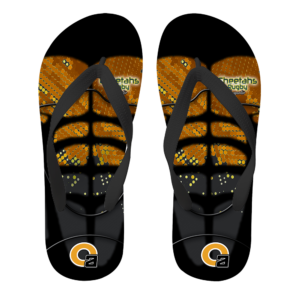 Flip Flops – Rugby – Dots Cheetahs