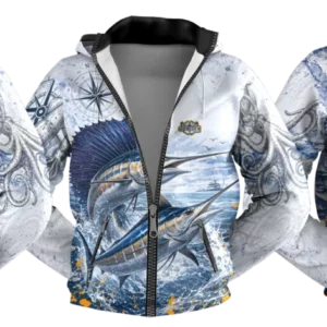 Fishing Jacket D#72 - Marlin and Sailfish