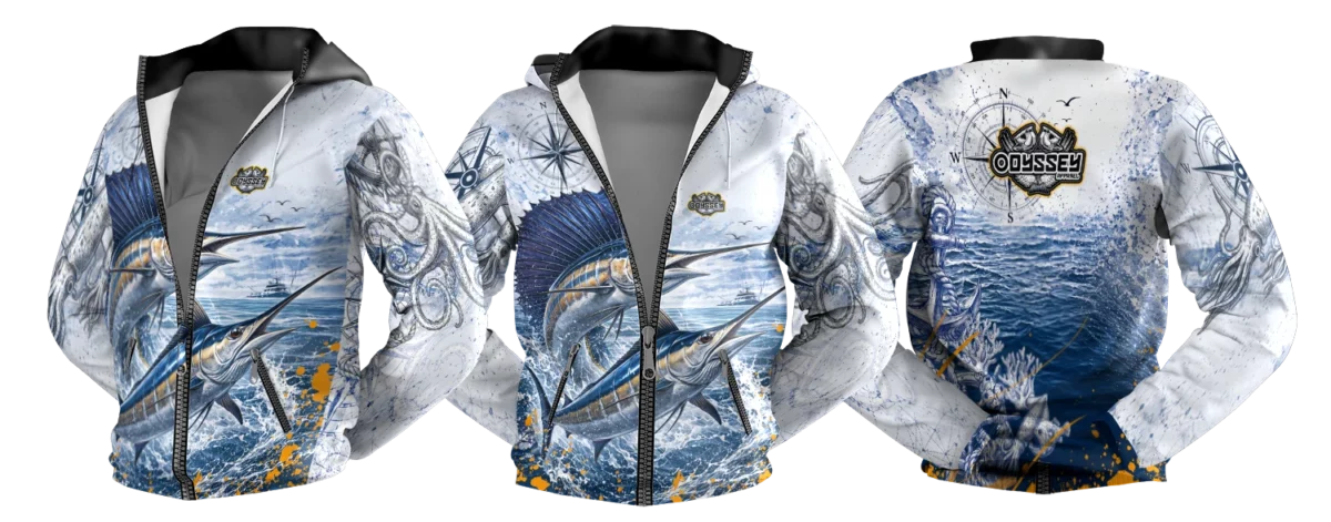 Fishing Jacket D#72 - Marlin and Sailfish
