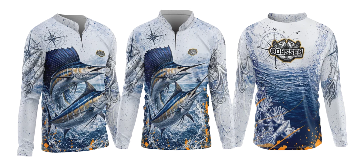 d72 marlin sailfish fishing shirt
