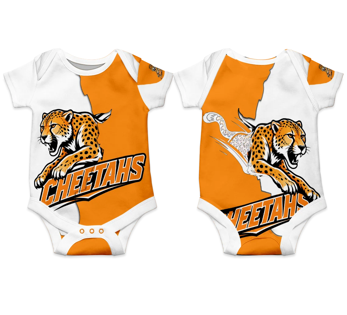 Baby Onesie - Cheetahs