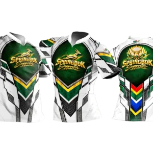 Springbok Rugby Shirt – Springbok Tactical White