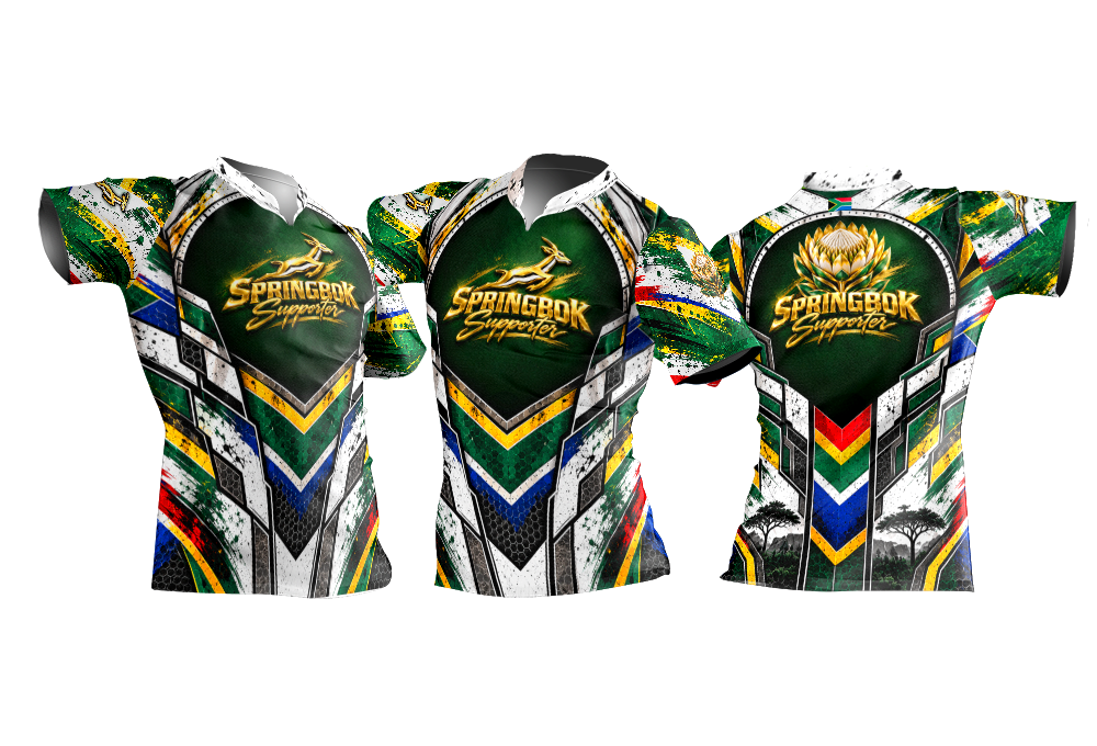 Springbok Rugby Shirt – Springbok Tactical RSA