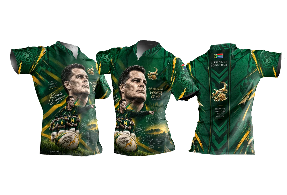Springbok Rugby Shirt – Rassie Erasmus